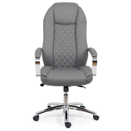 Scaun directorial cu arcuri rezistent 150 KG OFF 313 gri - imagine 2
