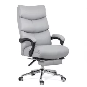 SCAUN DIRECTORIAL CU SUPORT DE PICIOARE OFF 422 GRI