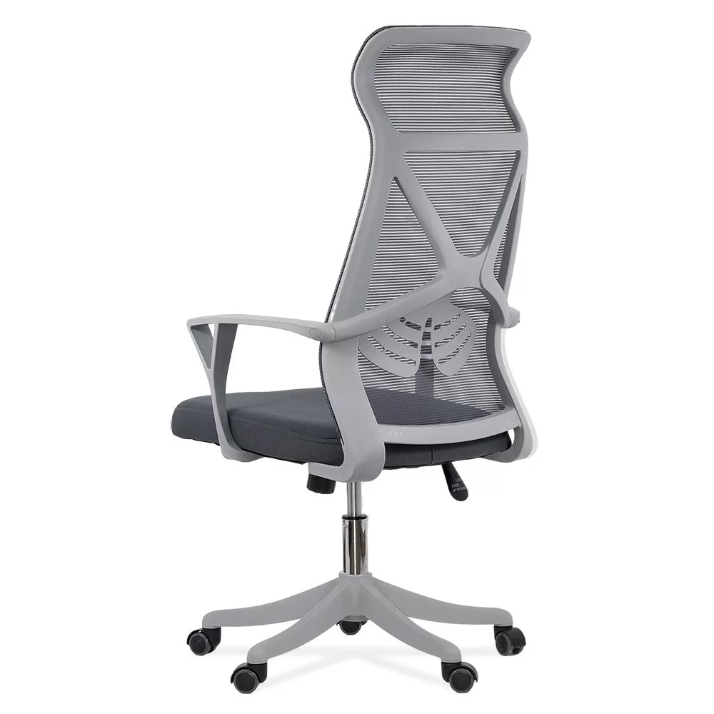 Scaun de birou din mesh reglabil pe inaltime OFF 431 gri inchis - imagine 7