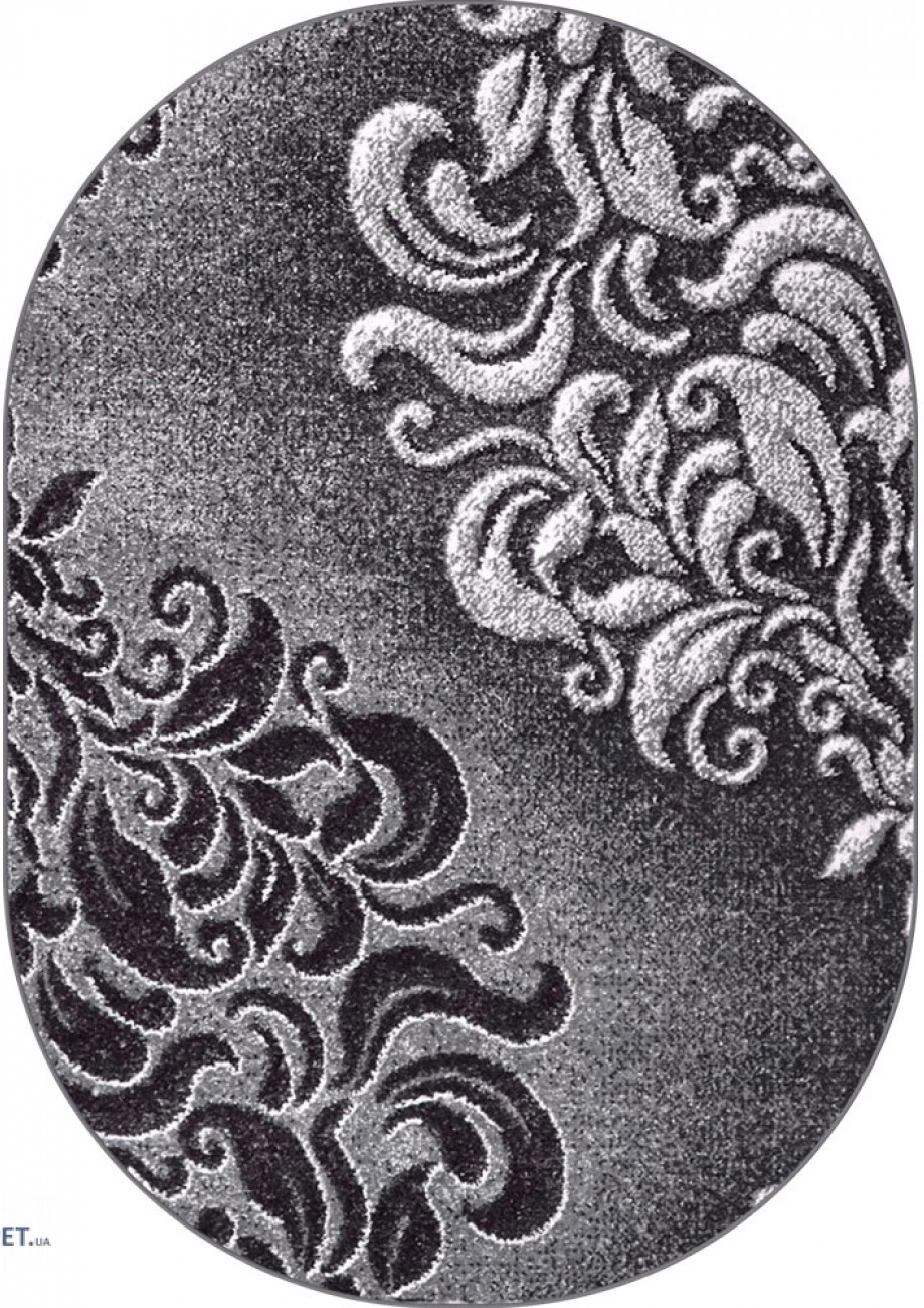 Covor Modern Mira 24031 Gri Oval Diverse Dimensiuni - imagine 5