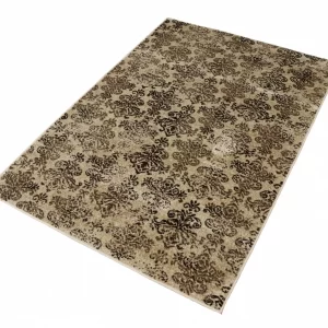 Covor Modern Daffi 13121  Diferite Dimensiuni Bej/Maro - 60x110