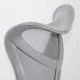 Scaun de birou ergonomic cu suport lombar si spatar inalt OFF 634 gri - imagine 6