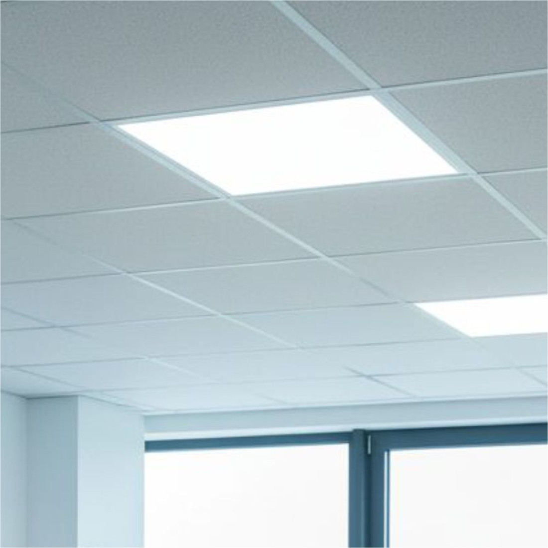 Panou Led Slim 595x595mm, 48W, 6500K, lumina rece