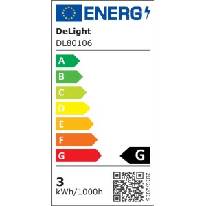 Spot LED pardoseala 3W=15W, Ø80mm, 6400K, lumina rece - imagine 4