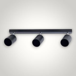 Spot Liniar Reglabil Negru 3 X GU10 450mm