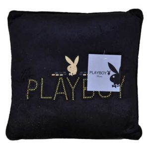 Perna decorativa – Design Playboy cu pietre decorative – Design Playboy cu pietre decorative – Negru (Model 1)