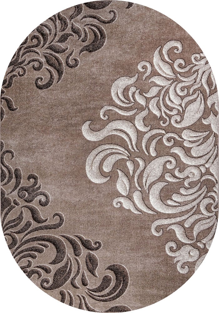 Covor Modern Mira 24031 Maro Oval Diverse Dimensiuni - 200x300 cm