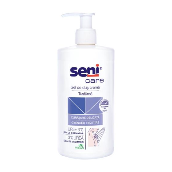 Seni Care Gel de dus crema 3% uree 300ml