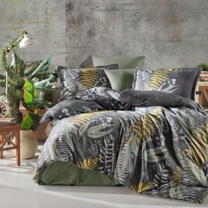 Lenjerie de pat satin Clasy king size (BOTANICA)