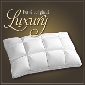 Pernă puf gâscă LUXURY 50x70