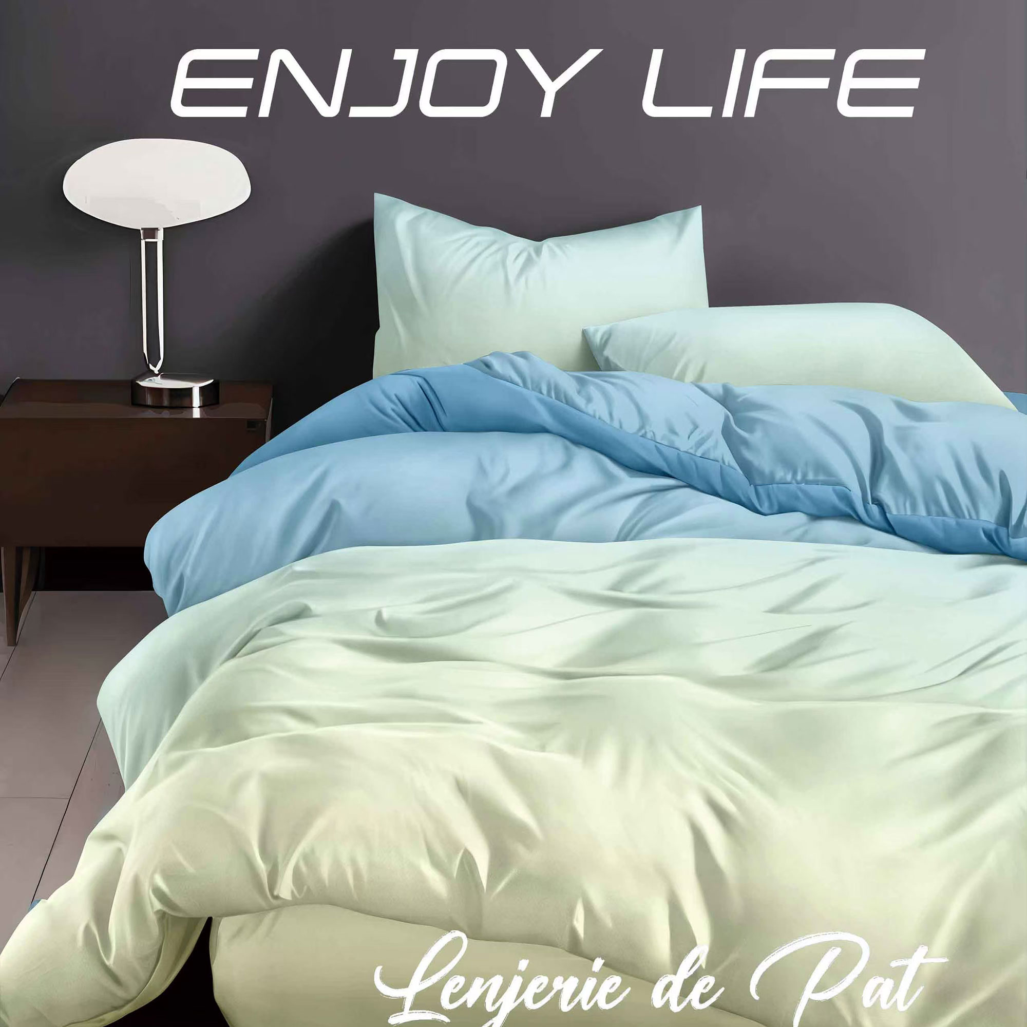 Lenjerie de pat Finet „Enjoy Life”