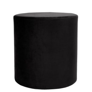 Taburet Bianca - stofa H01 - negru