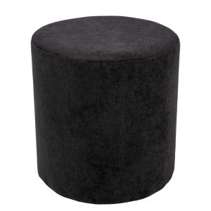 Taburet Bianca - stofa K06 - negru