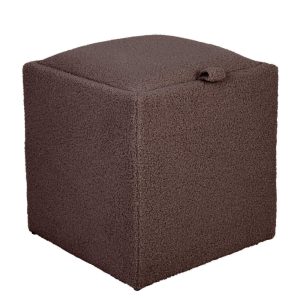 Taburet Box - stofa T07 - maro