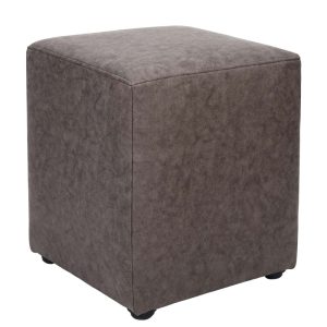 Taburet Cube - stofa M610 - bej