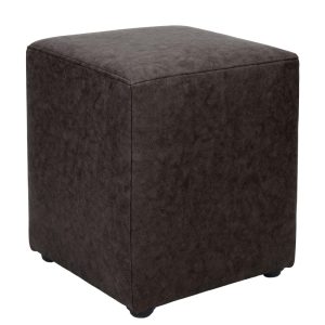 Taburet Cube - stofa M612 - maro