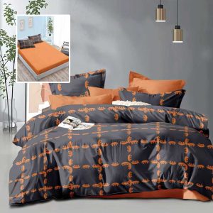 Lenjerie de pat Economy 6 piese cu husă (ECNH41)