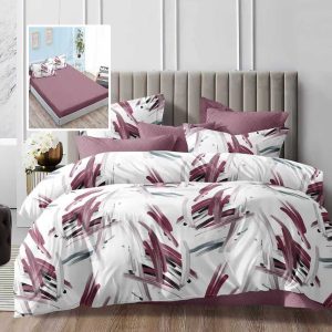 Lenjerie de pat Economy 6 piese cu husă (ECNH42)