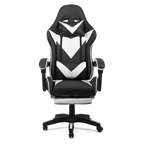 Scaun gaming alb/negru OFF 299 - imagine 3