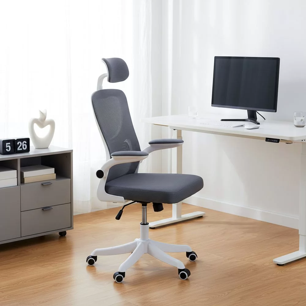 SCAUN DE BIROU ERGONOMIC OFF 336 GRI - imagine 5