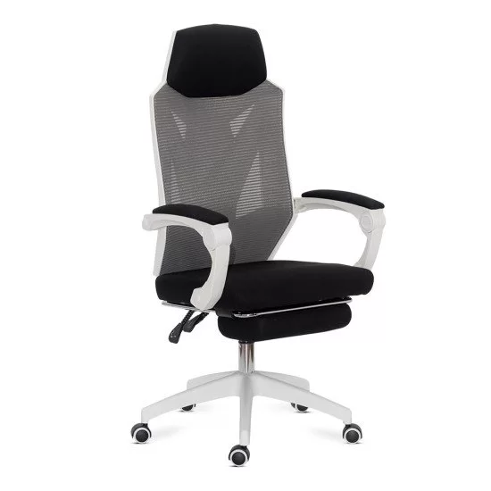 SCAUN ERGONOMIC CU SUPORT DE PICIOARE OFF 424 gri