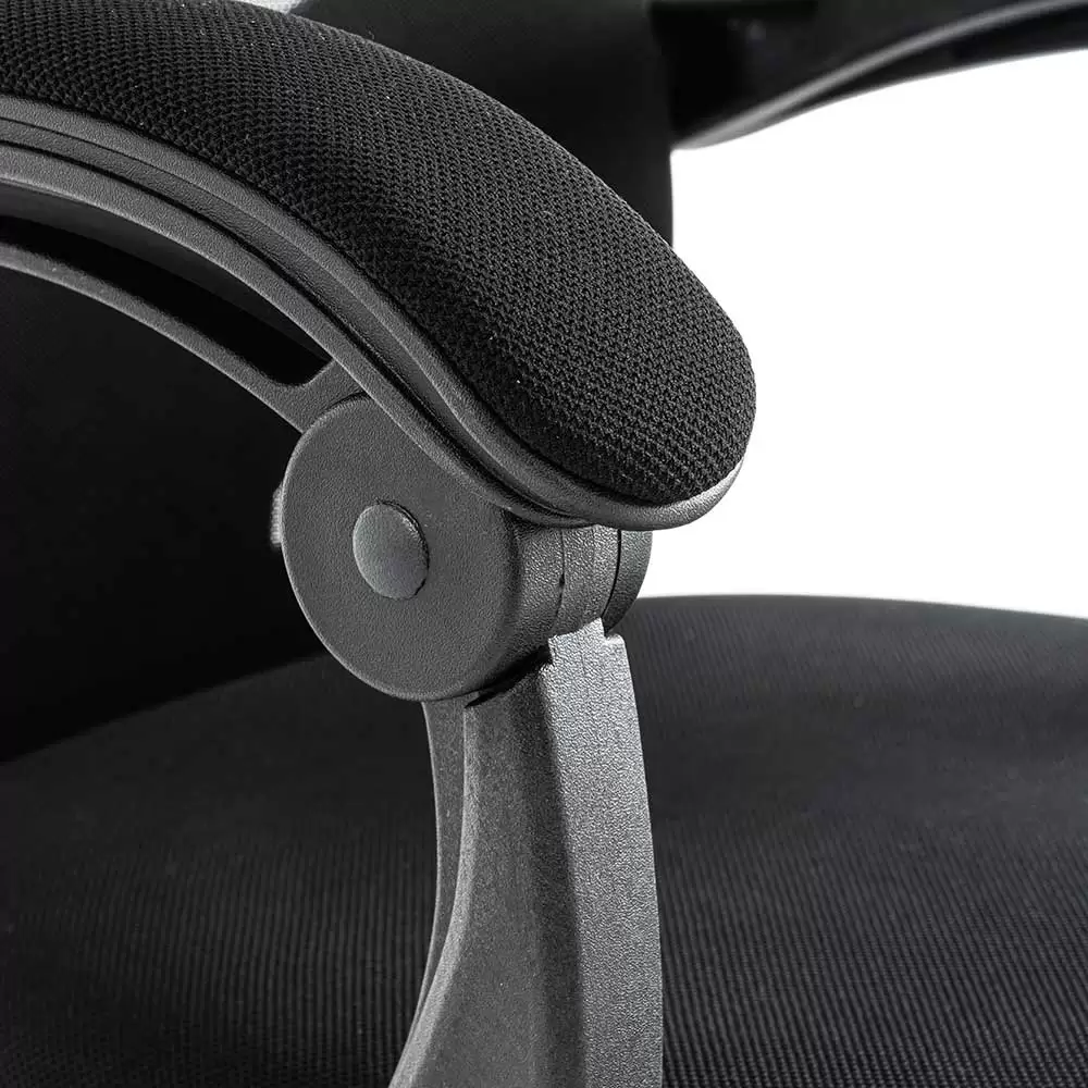 Scaun gaming negru din mesh, cu tetiera, ergonomic OFF 434 - imagine 10