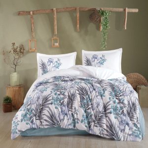 Lenjerie de pat ranforce Clasy king size (LILYUM)