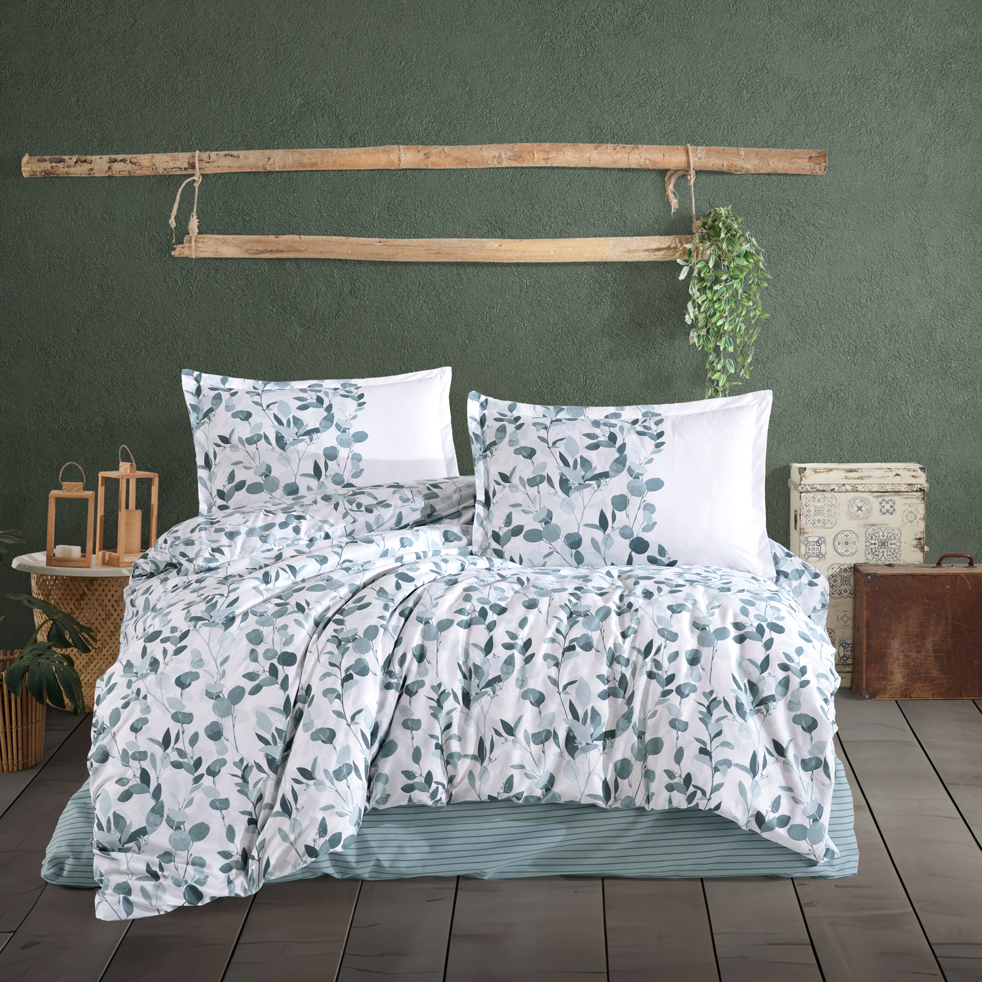 Lenjerie de pat ranforce Clasy king size (PUTTO)