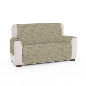 Cuvertura matlasata canapea 2 locuri doua fețe – WARM GRAY