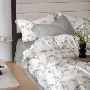 Lenjerie Finet 6 piese cu husa de pat pentru saltea de 160x200 și 180x200 nr59