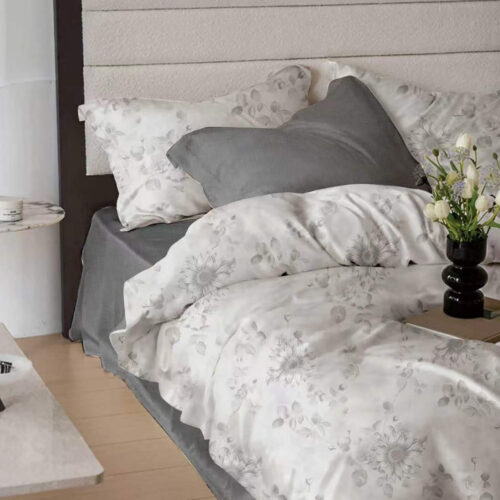 Lenjerie Finet 6 piese cu husa de pat pentru saltea de 160x200 și 180x200 nr64
