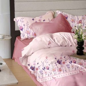 Lenjerie Finet 6 piese cu husa de pat pentru saltea de 160x200 și 180x200 nr47