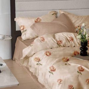 Lenjerie Finet 6 piese cu husa de pat pentru saltea de 160x200 și 180x200 nr51