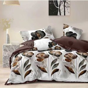 Lenjerie Finet 6 piese cu husa de pat pentru saltea de 160x200 și 180x200 nr36