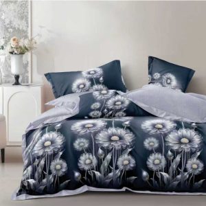 Lenjerie Finet 6 piese cu husa de pat pentru saltea de 160x200 și 180x200 nr32