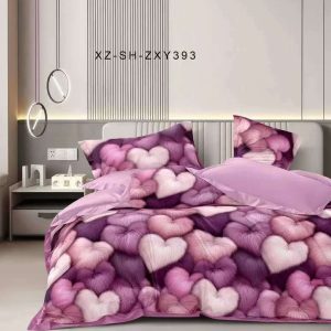 Lenjerie Finet 6 piese cu husa de pat pentru saltea de 160x200 și 180x200 nr14