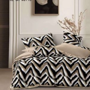 Lenjerie Finet 6 piese cu husa de pat pentru saltea de 160x200 și 180x200 nr9