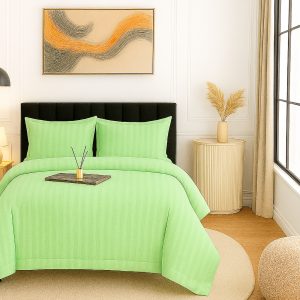 Lenjerie pat damasc policoton   (VERNIL)