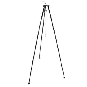 Suport ceaun trepied reglabil din fier forjat – 120 CM
