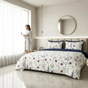 Lenjerie de pat Cotton Pro 100% bumbac – imprimare digitală (Florielle)