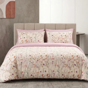 Lenjerie de pat Cotton Pro 100% bumbac – imprimare digitală (Garden Bliss)