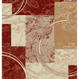 Traversa Covor, Lotos 15001-210, Rosu, Latime 60 cm, Diferite Lungimi, 1800 gr/mp