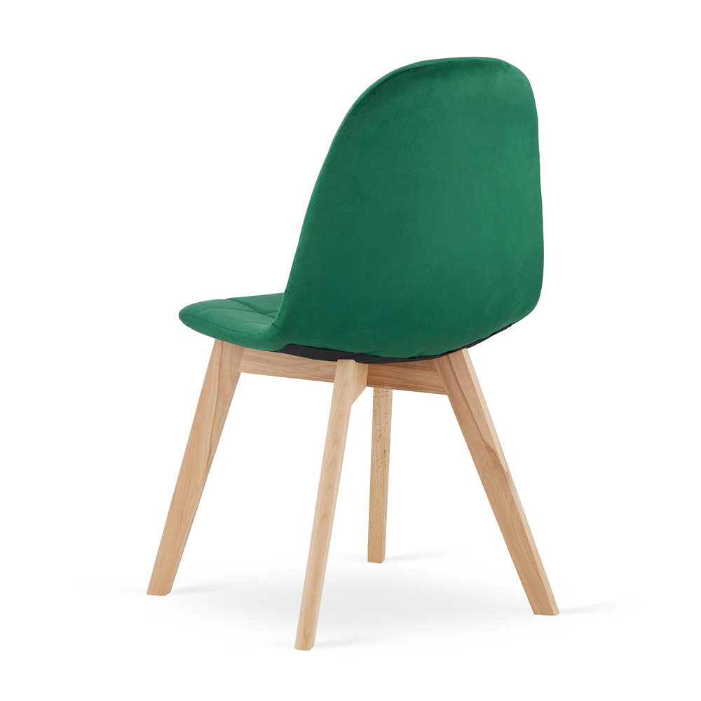Scaun Bucatarie/Dining Grace Verde Catifea - imagine 5