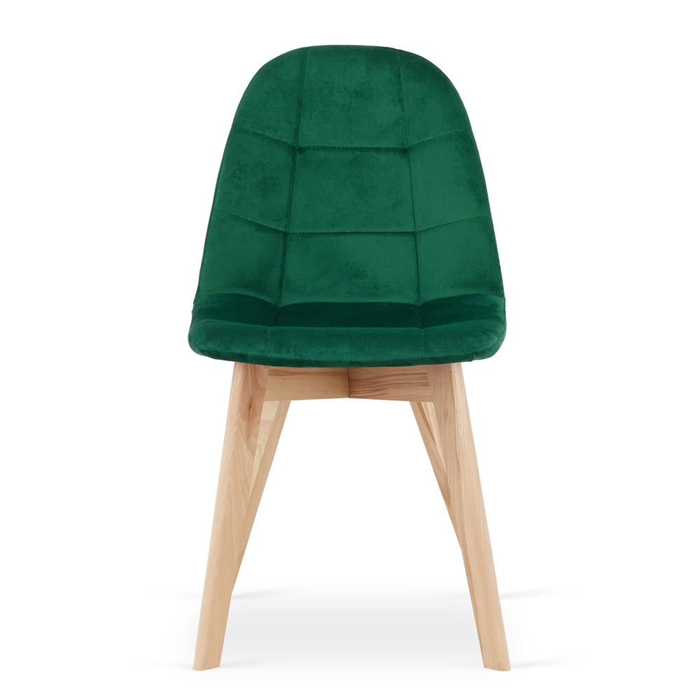 Scaun Bucatarie/Dining Grace Verde Catifea - imagine 2