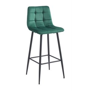 Scaun Bar Simon Catifea Verde