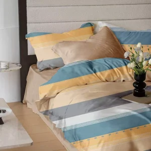 Lenjerie Finet 6 piese cu husă de pat pentru saltea de 160×200 și 180×200 nr 73