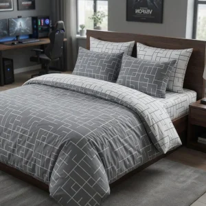 Lenjerie pat Ranforce 100% Cotton Pro (Lumière)
