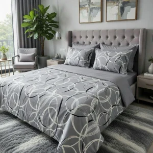 Lenjerie pat Ranforce 100% Cotton Pro (Serenité)