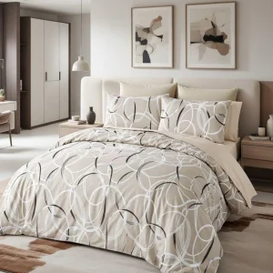 Lenjerie pat Ranforce 100% Cotton Pro (Armonique)