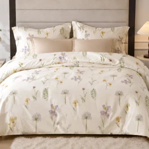 Lenjerie Finet 6 piese cu husă de pat pentru saltea de 160×200 și 180×200 nr 112